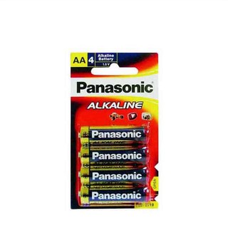 ถ่าน Panasonic Alkaline AA 4 ก้อน