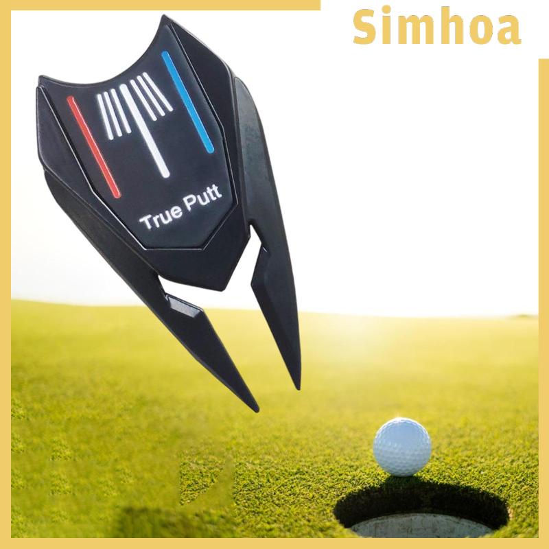 Divot Repair Fork Golf Ball Marker Golf Accessories Detachable Golfer #8