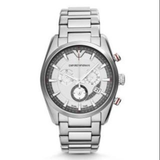 Emporio Armani Sportivo Men Watch Stainless Strap รุ่น AR6036 - Silver