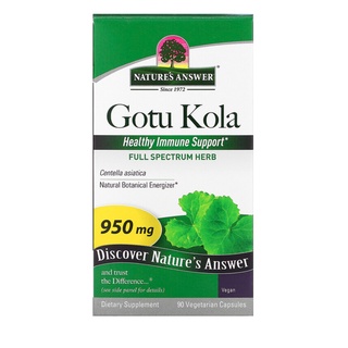 Natures Answer Gotu Kola 950 mg 90 Vegetarian Capsules