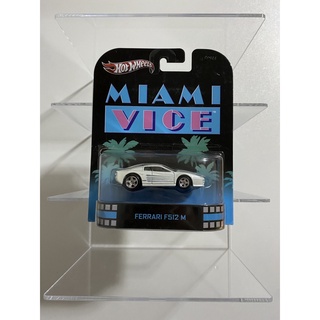 Hot wheels FERRARI F512 M MIAMI VICE (White) Rare item