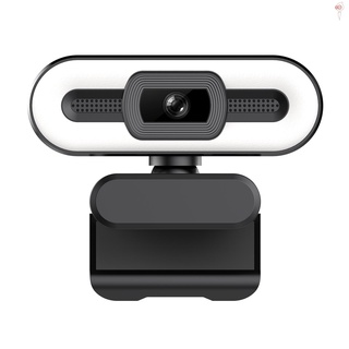 [XR] กล้องเว็บแคม 4K USB Plug and Play พร้อมไมโครโฟนในตัว สําหรับไลฟ์สตรีม ประชุมทางวิดีโอ สอนออนไลน์