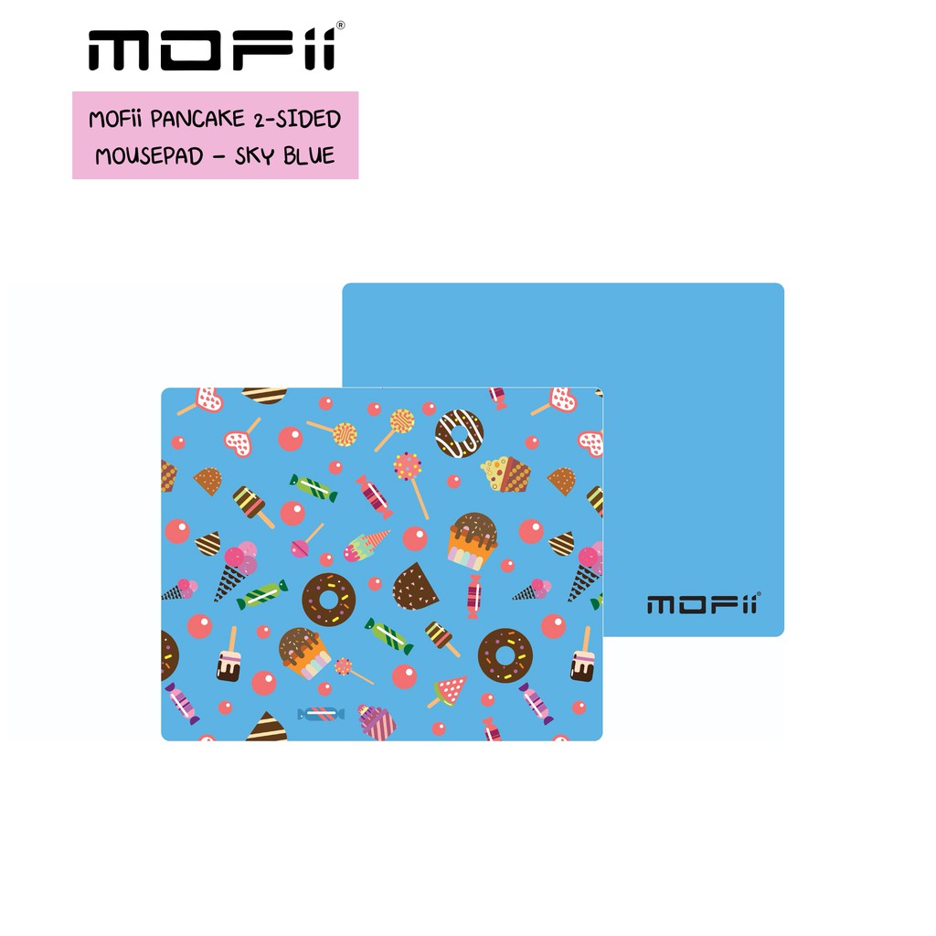MOFii PANCAKE Small Mousepad แผ่นรองเม้าส์ขนาดเล็ก กันรอย กันน้ำ สีสันสดใส