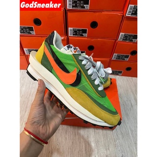 [ พร้อมส่ง ] LD Waffle sacai " Green Multi " Size 36 - 45 [ H12 ]