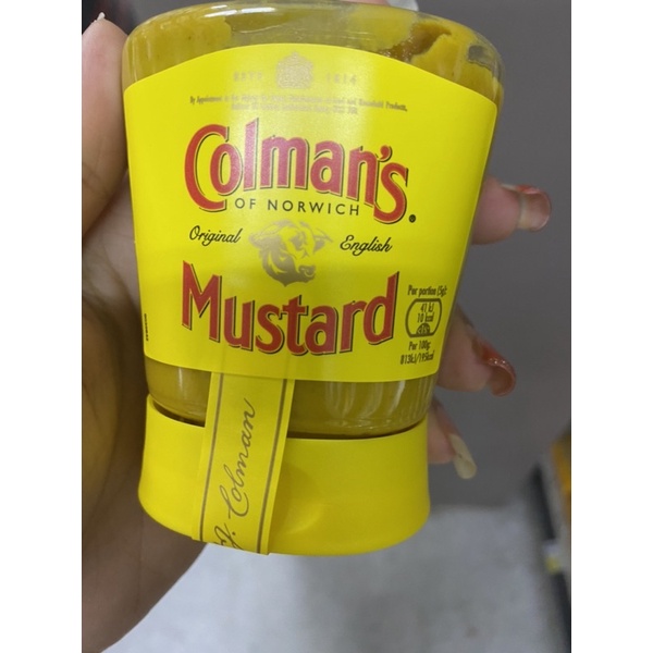 Colman’s Original English Mustard 150g.