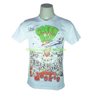 เสื้อวง Green Day เสื้อไซส์ยุโรป กรีนเดย์ PTA8136 เสื้อวงร็อค เมทัล สากล