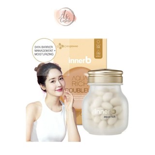 (🌼แท้ / พร้อมส่ง🌼) ใหม่ InnerB Aqua Rich อินเนอร์บี  ( Double Up ใหม่ล่าสุด )คอลลาเจนอันดับ 1 จากเกาหลี ขนาด 56เม็ด