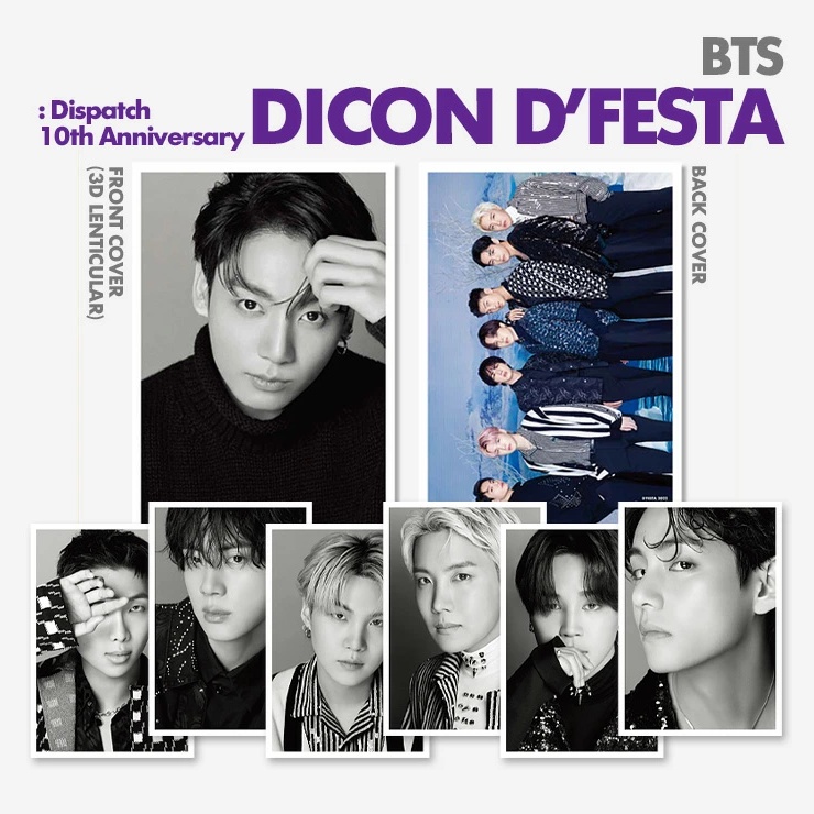 พร้อมส่ง DICON DFESTA Special Photobook BTS Dispatch 10th Anniversary ...