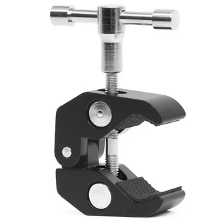 Fnau ขายึดกล้อง Super Clamp พร้อมรูเกลียว 1 4 3 8 สําหรับไฟขาตั้งกล้องแขนวิเศษ