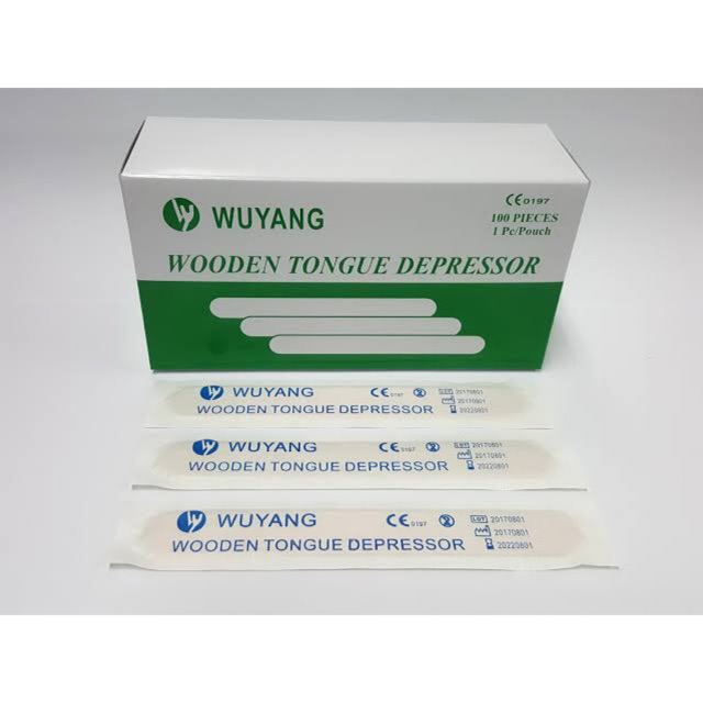 WUYANG ไม้กดลิ้น WUYANG ไม้กดลิ้น (กล่องเขียว)