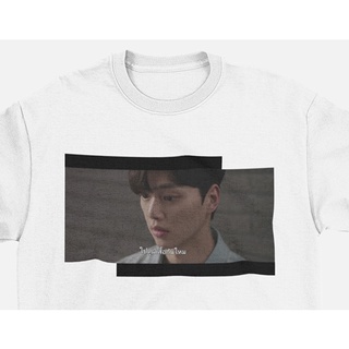คอตต้อนคอกลมเสื้อยืด ไปดูผีเสื้อกันไหม  Nevertheless ซงคัง 100% cotton แบรนด์ Khepri ผ้าเนื้อดี พิมพ์พรีเมียม ไม่หด ไม่ย