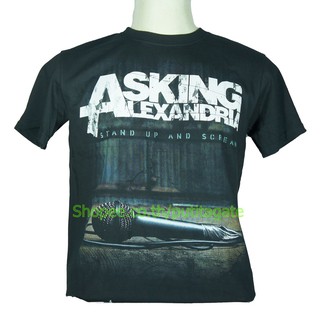 เสื้อวง Asking Alexandria เสื้อไซส์ยุโรป แอสกิงอะเล็กซานเดรีย PTA1111 เสื้อวงดนตรีร็อค เดธเมทัล