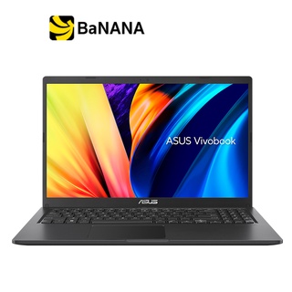 โน๊ตบุ๊คบางเบา Asus Notebook Vivobook 15 X1500EA-BR599W Indie Black by Banana IT