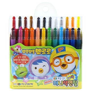 Pororo ดินสอสีจากเกาหลี Mini Colour Pencil