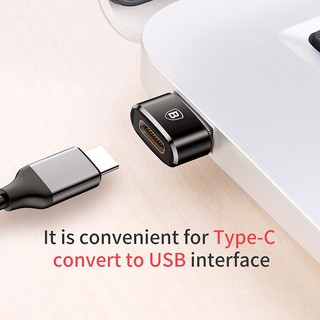 Baseus OTG Adapter Converter สำหรับ Micro USB to Type-C / USB to Type-C / Type-C to USB รองรับการชาร์จ และถ่ายโอนข้อมูล #7