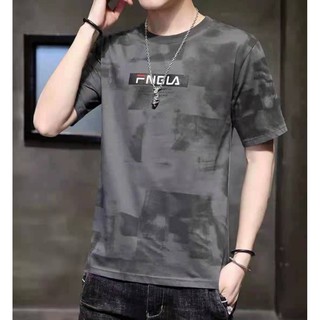 เสื้อ T-shirt ผู้ชายแบบวัยรุ่นมาใหม่พร้อมส่ง ผ้าดีใส่สบาย มี4สี