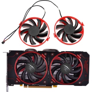 FDC10U12S9-C Cooler Fan Replace RX460 For XFX Radeon RX 460 Double Dissipation Graphics Card Cooling Fan