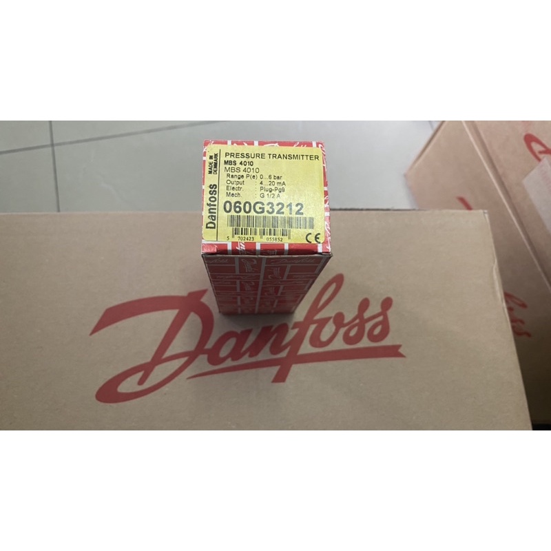 Danfoss 060G3212 Sensor MBS 4010-1811-A1CB12-2 Pressure transmitter, MBS 4010, 0.00 bar - 6.00 bar, 