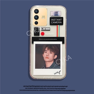 NEW Photo Frame เคสโทรศัพท์ VIVOV23 เคส VIVO V23 5G Soft Shockproof CoverVIVOV23