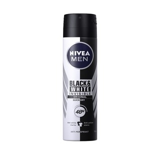 NIVEA นีเวีย ดีโอ ฟอร์เมน แบล๊ค แอนด์ ไวท์ สเปรย์ 150 มล