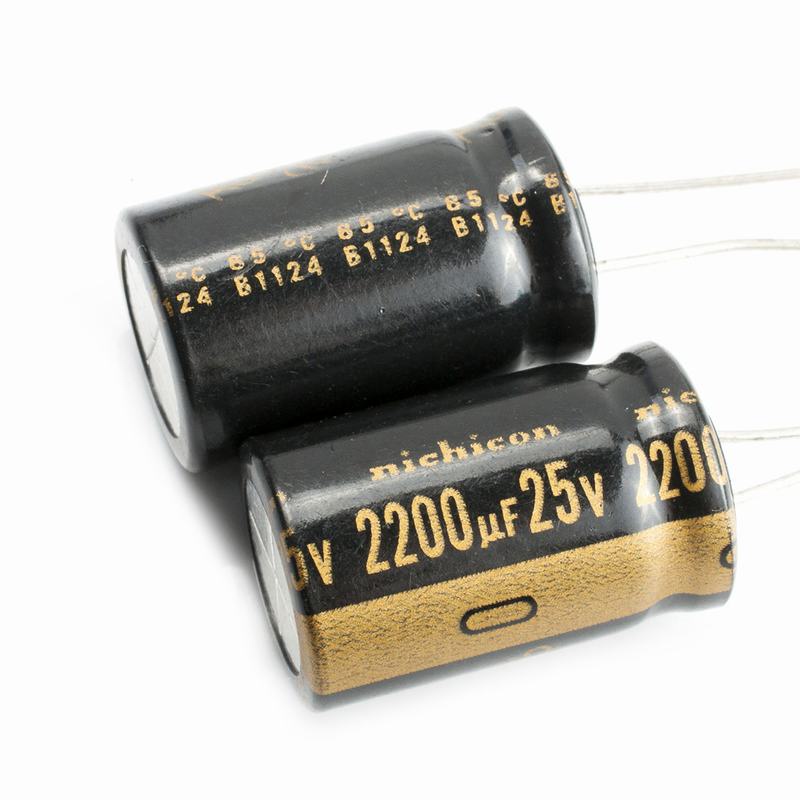 25V 1 ชิ้น,Nichicon 2200uf 16 x 25 มม. 85°C Fine Gold FG สําหรับตัวเก็บประจุไฟฟ้าเสียง pxr3 *
