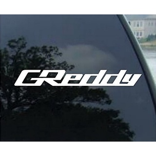 สติ๊กเกอร์ โลโก้ GREDDY LOGO Stickers Car 1ชุดมี2ชื้น