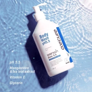 [แพ็ค 2] Oxe'cure เจลอาบน้ำ ป้องกันสิว ป้องกันผิวจากรังสี UV สูตรอ่อนโยน Body Wash pH5.5 400ml (10OX00038X2)