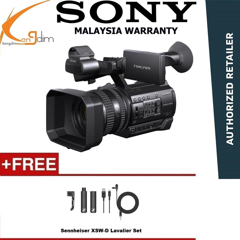 กล้องวีดีโอ Sony HXR-NX100 + Sennheiser XSW-D