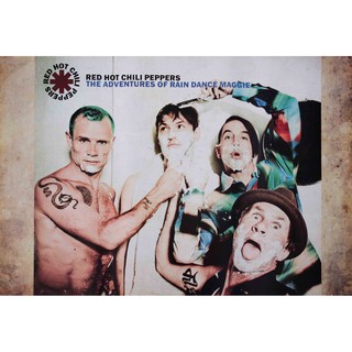 โปสเตอร์ Red Hot Chili Peppers เรด ฮอต ชิลี เพปเปอส์ รูป ภาพ ติดผนัง สวยๆ poster 34.5 x 23.5 นิ้ว (88 x 60 ซม.โดยประมาณ)