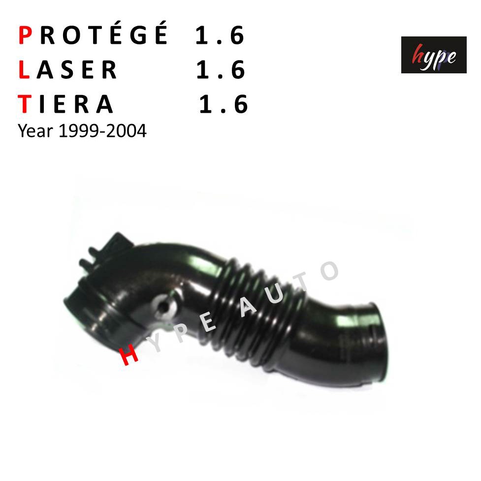 ท่ออากาศ ท่อกรองอากาศ มาสด้า 323 โปรทีเจ้ 1.6 PROTEGE / ฟอร์ด เลเซอร์ 1.6 Laser / เทียร่า TIERA 1.6 
