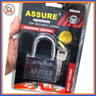 กุญแจล็อค  ASSURE ขนาด 60 mm