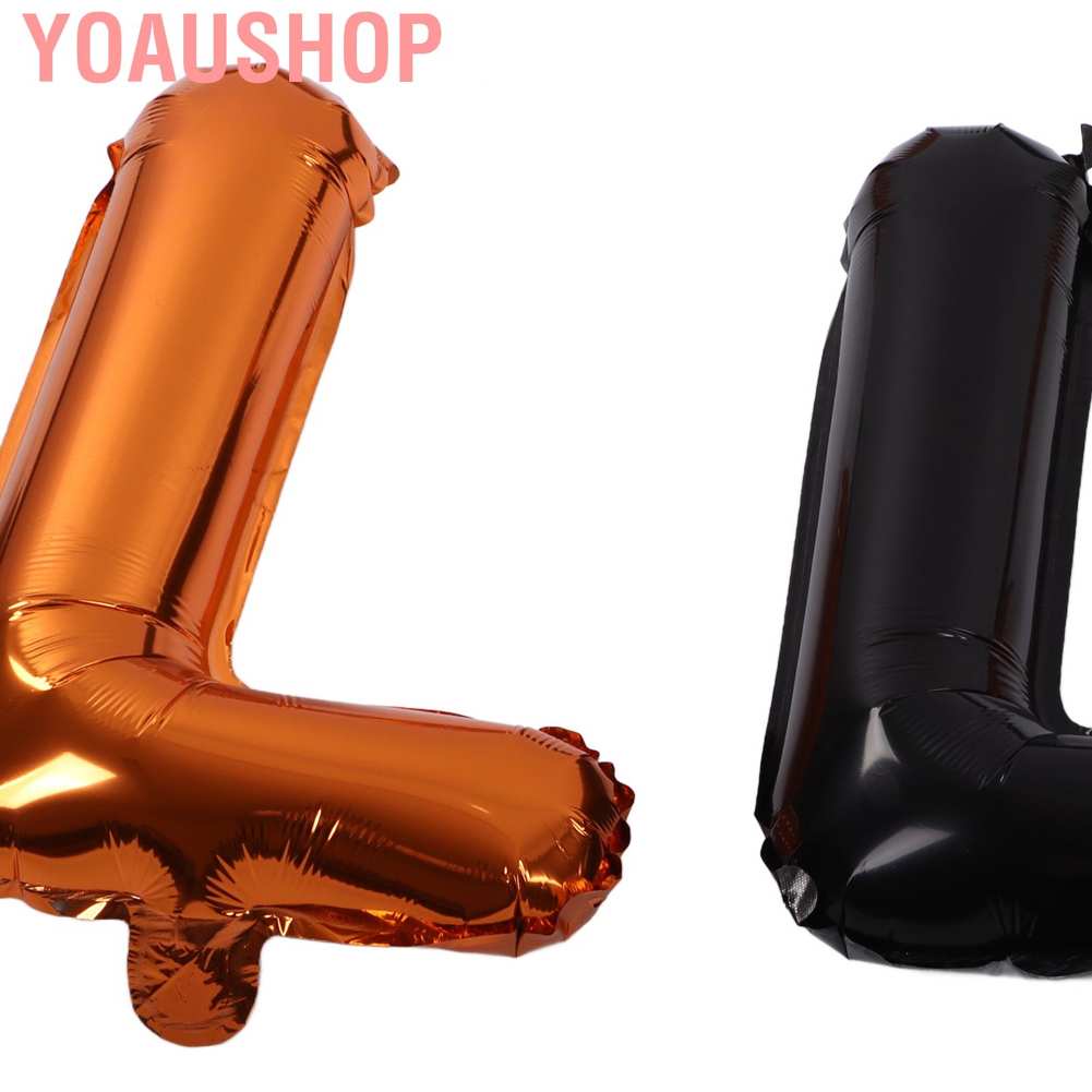 Yoaushop Happy Birthday Balloons Unique Safe Fast Inflating Alphabet ...