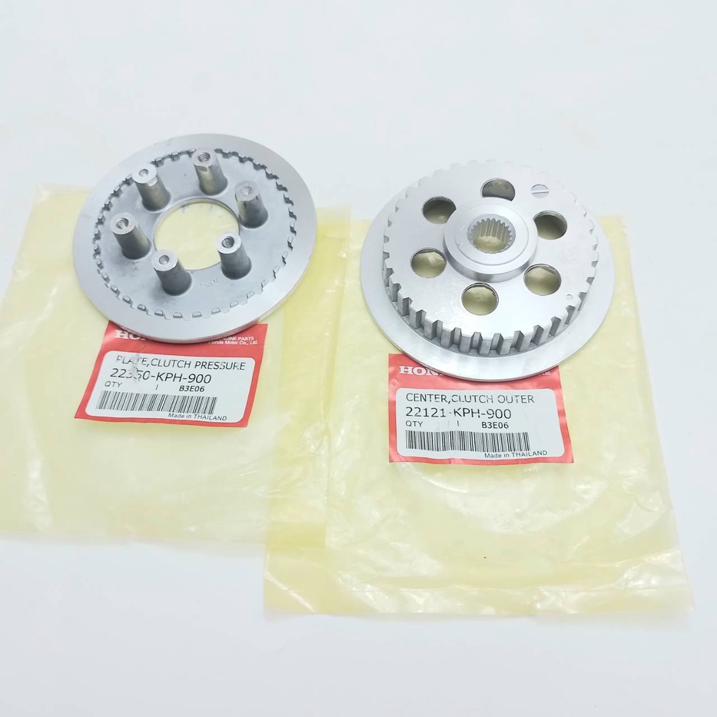 ชามคลัทช์คู่-HONDA-เวฟ-125-ทุกรุน-ดรีม 125 ทุกรุ่น-รหัสรุ่นที่มีขา-22350-KPH-900-รหัสรุ่นที่มีหรู-22