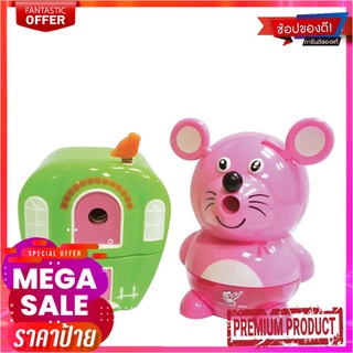 เครื่องเหลาดินสอ รูปสัตว์ คละแบบAnimal Pencil Sharpener