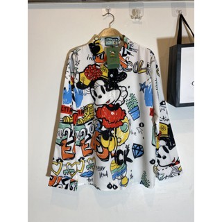 Mickey (!)               ระบายสีกันนน เสื้อเชิ้ตมิกกี้ลายสีเพ้นท์น่ารักๆ