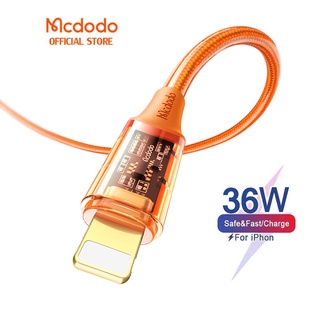 Mcdodo สายเคเบิลข้อมูล PD 36W Type-C เป็น Lightning 100W USB-C เป็น Type C IOS CA-159 210 209 211 208