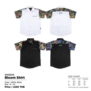 SWEEKS BLOOM SHIRT (BLACK/WHITE)