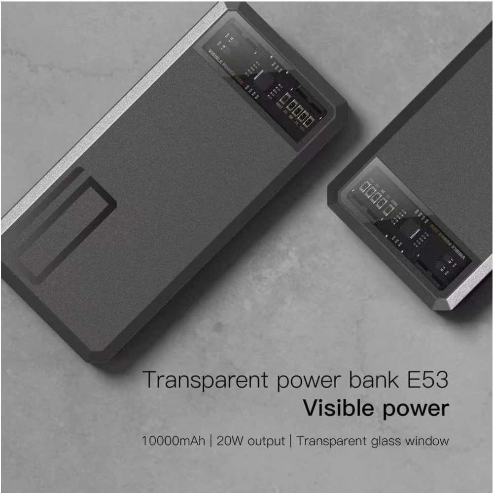 ประกัน1ปี Eloop E53 แบตสำรองชาร์จเร็ว 10000mAh QC 3.0 | PD 20W Power Bank Fast Quick Charge ของแท้