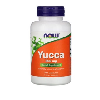 NOW Foods, Yucca, 500 mg, 100 Capsules