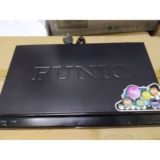 (สินค้าเกรดB) FUNIC DVD เครื่องเล่นดีวีดี รุ่น F-10A (สีดำ)