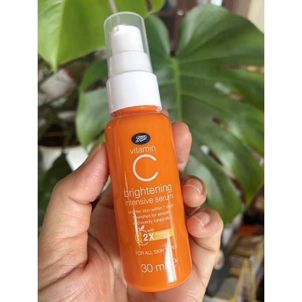 Boots Vitamin C Brightening Intensive Serum 30 ml Shopee Thailand