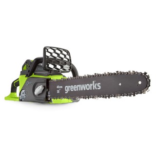 ELECTRIC CHAINSAW GREENWORKS GWS0009 40V เลื่อยไฟฟ้า GREENWORKS GWS0009 40 โวลต์ เลื่อยยนต์ เครื่องมือทำสวน สวนและอุปกรณ