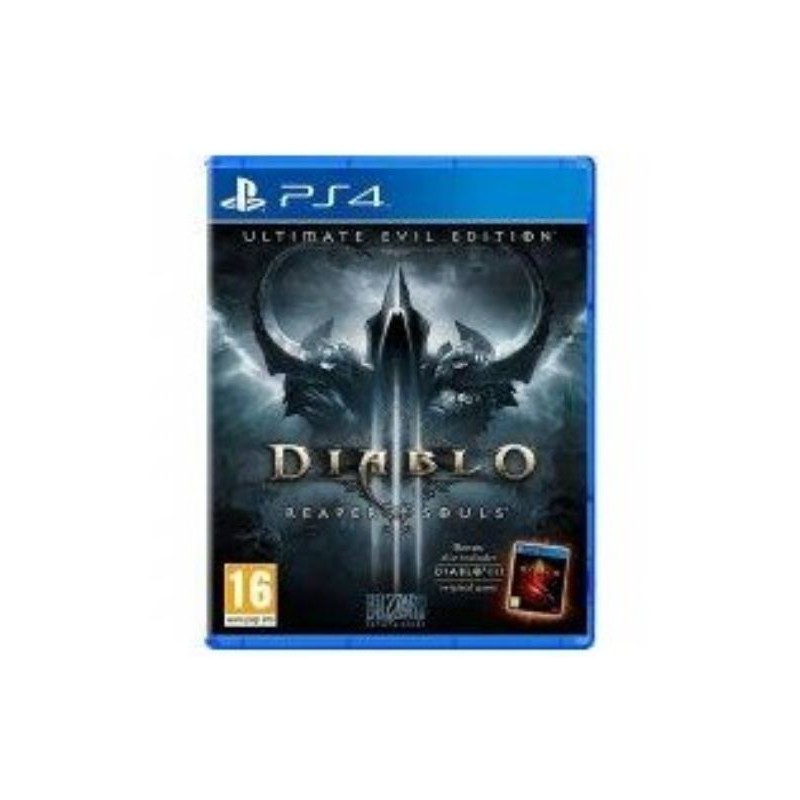 แผ่นเกมส์ Ps4 : Diablo 3 Reaper of Souls โซน3 มือ2แผ่นสวย