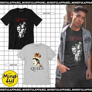 INSPIRED QUEEN BAND GRAPHIC TEES | MINDFUL APPAREL T-SHIRTเสื้อยืด