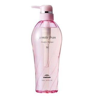 Jemile fran  Heatgloss shampoo M, japan 500ml - M สำหรับบำรุงผมธรรมดาเส้นปานกลาง เพื่อผมนุ่มน่าสัมผัส