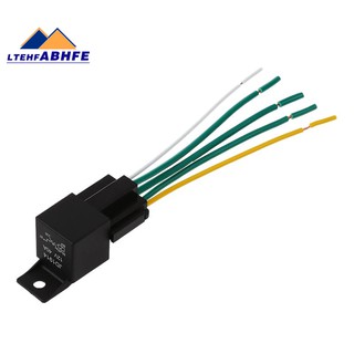 12 V รีเลย์ยานยนต์ 40 A 5 - Pin Holder