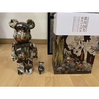 Be@rbrick Utagawa Kuniyoshi   "Somas Kouchi Ura ขนาด 400% + 100%