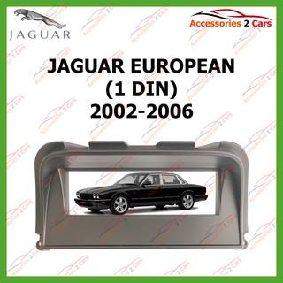 หน้ากากเครื่องเล่น JAGUAR EUROPEAN (1 DIN)   ปี2002-2006 รหัส  NV-JG-001