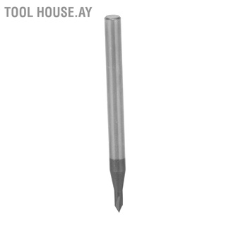 [Tool House.ay] ดอกกัดลบคม แบบเหล็กทังสเตน CNC ขนาด D2x60°xD4x50L