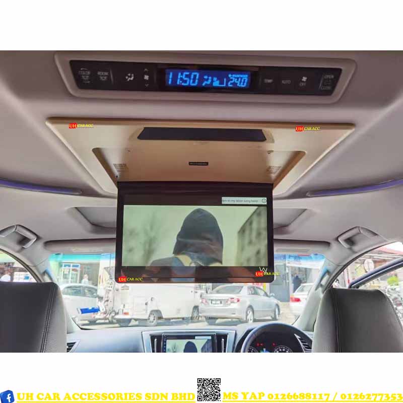 TOYOTA VELLFIRE ALPHARD AGH30 2015-2022 12.2 INCH OEM ROOF MONITOR